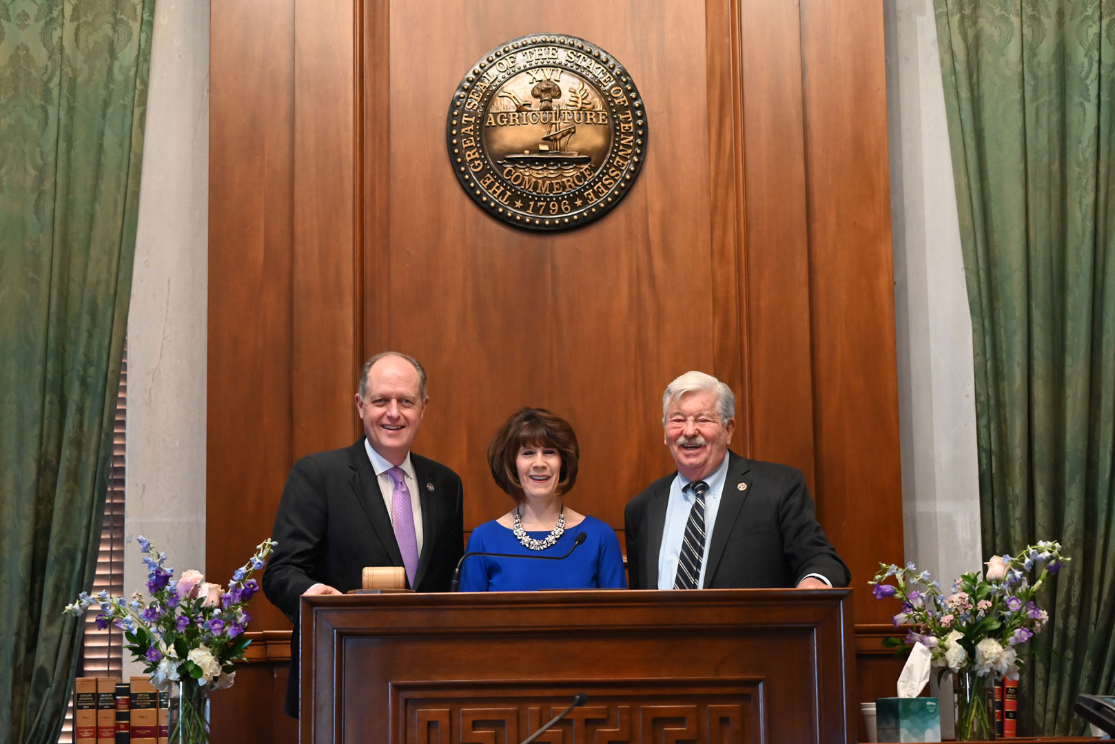 2025 Marlene In Senate Chambers